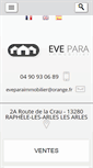 Mobile Screenshot of eveparaimmobilier.fr